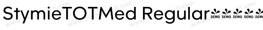 StymieTOTMed Regular字体转换